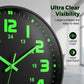 🕐 50% SLEVA NA OMEZENOU DOBU! ✨ Svítící nástěnné hodiny – Tichý chod 12 palců a viditelnost ve dne i v noci 🌙