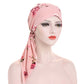 👒Turban foulard předvázaný s květinovým vzorem pro ženy🌸