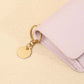 Compacte Mini Portemonnee met Klep en Sleutelhanger