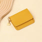Compacte Mini Portemonnee met Klep en Sleutelhanger
