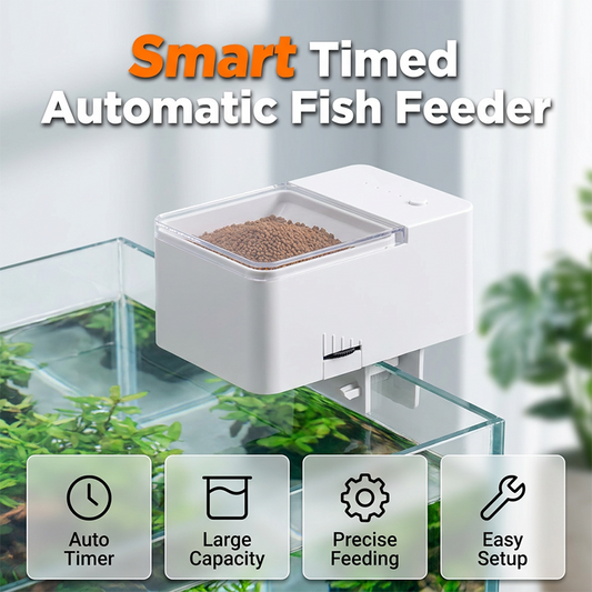 ➡️Automatické krmítko pro ryby🐠S vestavěným časovačem ideální pro zaneprázdněné majitele | Až na 30 dní🗓️