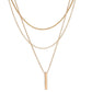 Gelaagde Ketting met Minimalistische Hanger