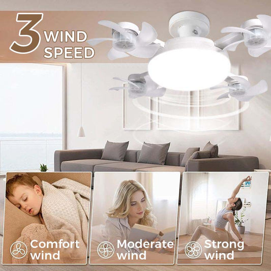 🌀 Stropní ventilátor s LED lampou a dálkovým ovládáním