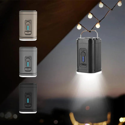 🔦 50% SLEVA PRÁVĚ TEĎ! 🏕️ Dobíjecí kempingová pumpa na vzduch – Integrované LED osvětlení a rychlé nafukování – Kompaktní a skladná – ideální na matrace bazény i pneumatiky 🔋✨