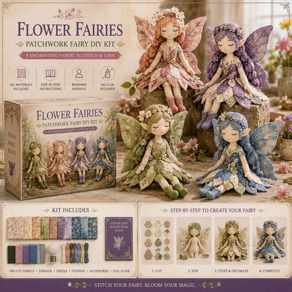 🧚‍♀️ 50% SLEVA – Kreativní sada pro kutily Víly pro děti ✨ Kreativní zábava
