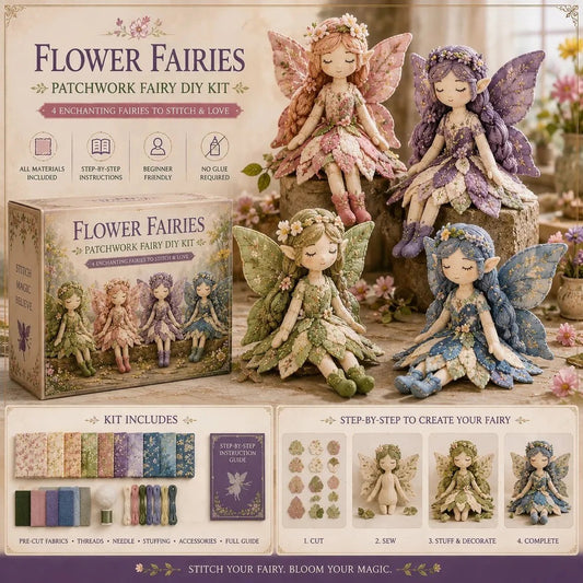 🧚‍♀️ 50% SLEVA – Kreativní sada pro kutily Víly pro děti ✨ Kreativní zábava