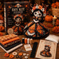 💀🧵 Sada na ruční výrobu kostlivé nevěsty – kompletní podrobný balení, ideální dekorace na Halloween!