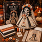 💀🧵 Sada na ruční výrobu kostlivé nevěsty – kompletní podrobný balení, ideální dekorace na Halloween!