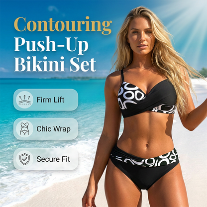Dámský push-up dvoudílný bikini set