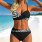 Dámský push-up dvoudílný bikini set