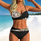 Dámský push-up dvoudílný bikini set