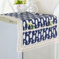 Cotton Linen Refrigerator Dust Cover with Pockets