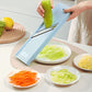 🔪 50% RABATT! 🥗 Multifunktionales Küchen-Gemüseschneider-Set – Verschiedene Klingen & rutschfeste Basis – Ideal für Zwiebeln, Kartoffeln oder Obst – schnell & sicher, spart Zeit in der Küche 🍅✨