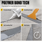 🔧🛡️Oprava betonových trhlin – Technologie polymerového lepení – Dlouhotrvající – Kompletní sada se škrabkou a tryskou – 3 snadné kroky – Na stěny, podlahy a terasy