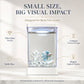🐟 Akvárium pro bettu s 7barevnými LED světly – Čirý akrylát kompaktní vertikální design nabíjení přes USB. Perfektní na psací stůl a noční stolek – vytváří klidnou atmosféru! ✨🌙