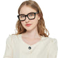 🎉 Výprodej 2026 — Více než 25 400 prodáno!💞 Retro hranaté brýle s filtrem modrého světla – Extrémně lehké 👓