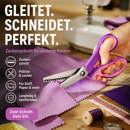 ✂️✨Víceúčelové cikcakové nůžky, vroubkované nůžky🧵