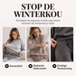 Pluchen Fleece Lounge Set met Capuchon en Reliëftextuur