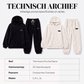 Pluchen Fleece Lounge Set met Capuchon en Reliëftextuur