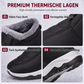 Warme winterboots met zachte voering en profielzool