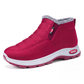 Warme winterboots met zachte voering en profielzool