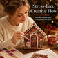 🎄✨ DIY 3D perličková vánoční umělecká sada – Ručně vyráběná sváteční dekorace s 6 vánočními motivy