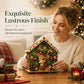 🎄✨ DIY 3D perličková vánoční umělecká sada – Ručně vyráběná sváteční dekorace s 6 vánočními motivy