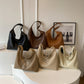 Vintage ruime schoudertas