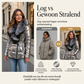 Metallic gewatteerde winterjas met imitatiebontkraag