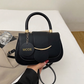 Elegante Crossbodytas met Handvat en Gouden Details