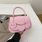 Elegante Crossbodytas met Handvat en Gouden Details
