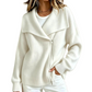 Chique damesvest met asymmetrische rits