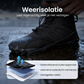 Warme barefoot winterboots met brede neus