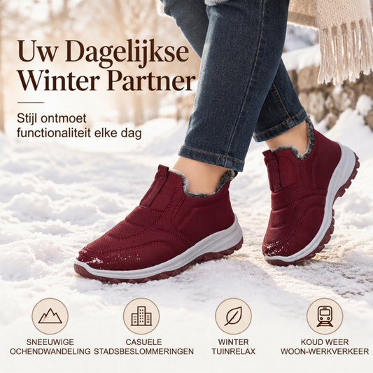 Warme winterinstappers met zachte voering voor dames