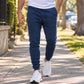 Casual atletische slim-fit joggingbroek voor heren