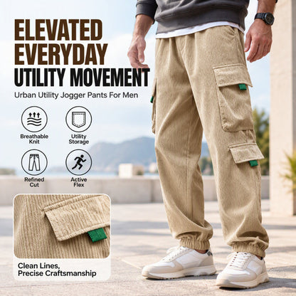 Heren Casual Corduroy Cargo Broek