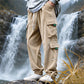 Heren Casual Corduroy Cargo Broek