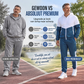 Lichtgewicht colour block jack en trainingsbroek set voor heren