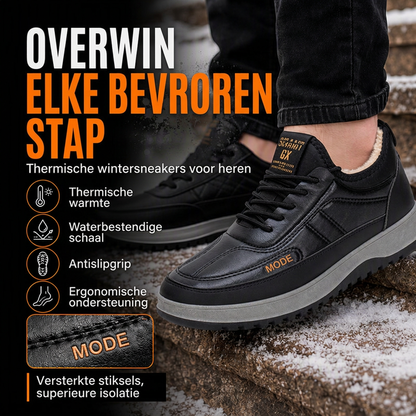 Antislip schoenen met warme voering voor heren