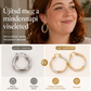 ✨ Női elegáns csavart karikafülbevaló – Utánvétes 💫